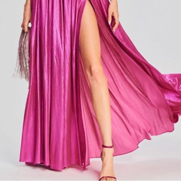 RETROFETE Jacie Dress in Hot Pink Large NWT $595 - Picture 8 of 12